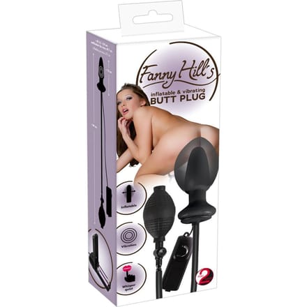 Fanny Hill's - Opblaasbare Butt Plug