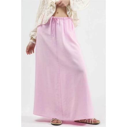 Hoge Taille A-Lijn Maxi Rok
