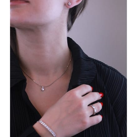 Crystal Mia Sets - Zilver en Kristal