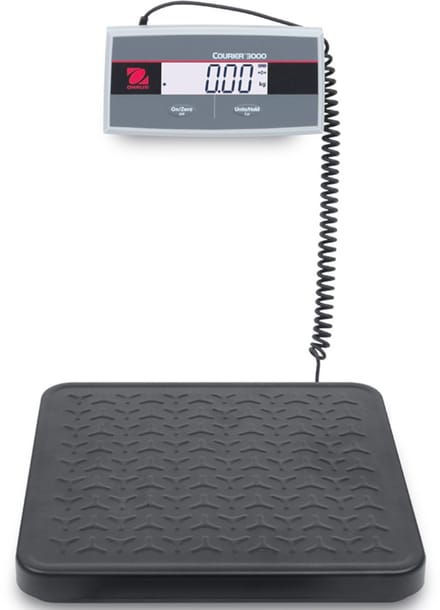 Ohaus Courier 3000 Serie - Postweegschaal - LCD 33x32cm - 35Kg/20g - Laagprofiel