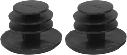 Fiets Stuurgrepen - Handgrepen Fiets - Comfortabel Fietsen - Antislip Schuim - 128mm Lengte - Wit