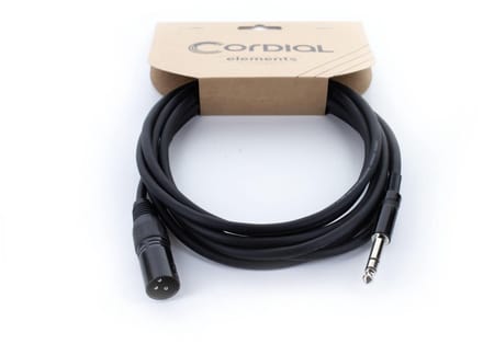 Cordial EM 3 MV Microkabel 3 m - Microfoonkabel