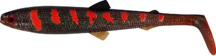 Westin BullTeez Shadtail 24cm Motoroil Blood