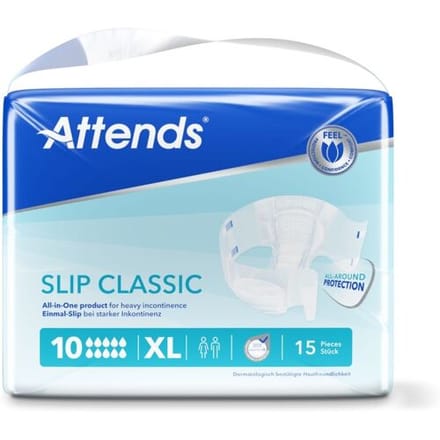 Attends Slip Classic 10 XL - 8 pakken van 15 stuks
