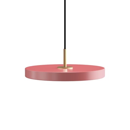 UMAGE Asteria Mini Hanglamp - nuance rose - zwart