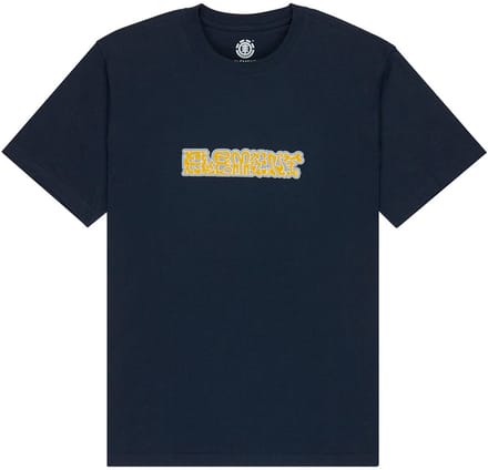 Element Surreal Icon T-shirt Met Korte Mouwen Blauw S Man