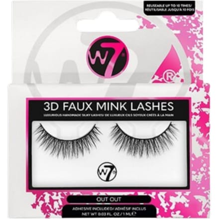 W7 3D Faux Mink Wimpers Uit Valse Wimpers