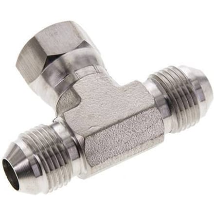 JIC T-koppeling UNF 3/4''-16 Buitendraad x Binnendraad RVS 350 bar (4917.5psi)