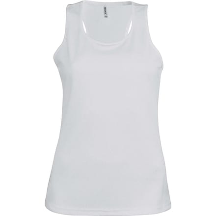 Damessporttop overhemd 'Proact' Wit - S