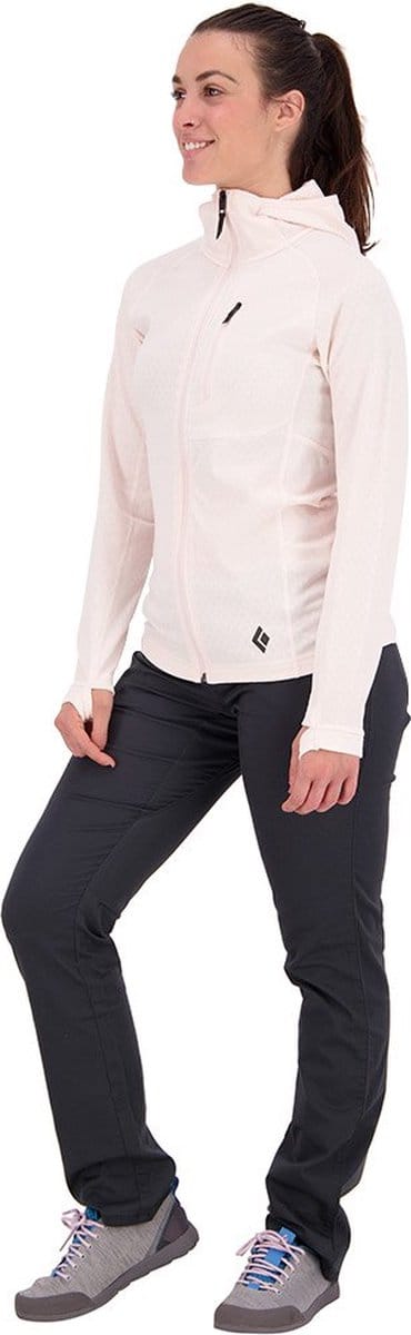 Black Diamond Coefficient Fleece Hoody - Fleecevest - Dames Ice Pink M