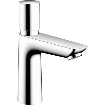 Hansgrohe Talis e wastafelkraan selfclosing koud water - hoogglans chroom