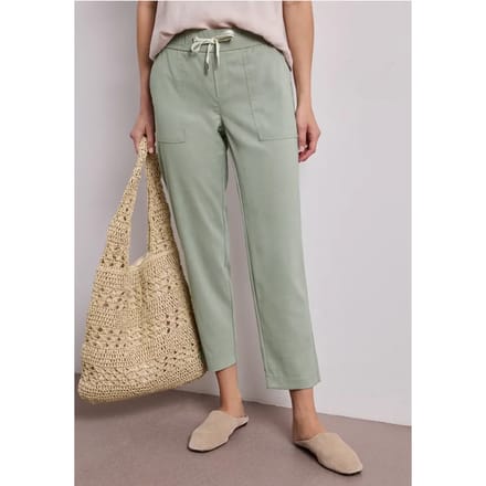 Slim legs in gemêleerde look