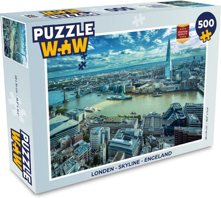 Puzzel Londen - Skyline - Engeland - Legpuzzel - Puzzel 500 stukjes