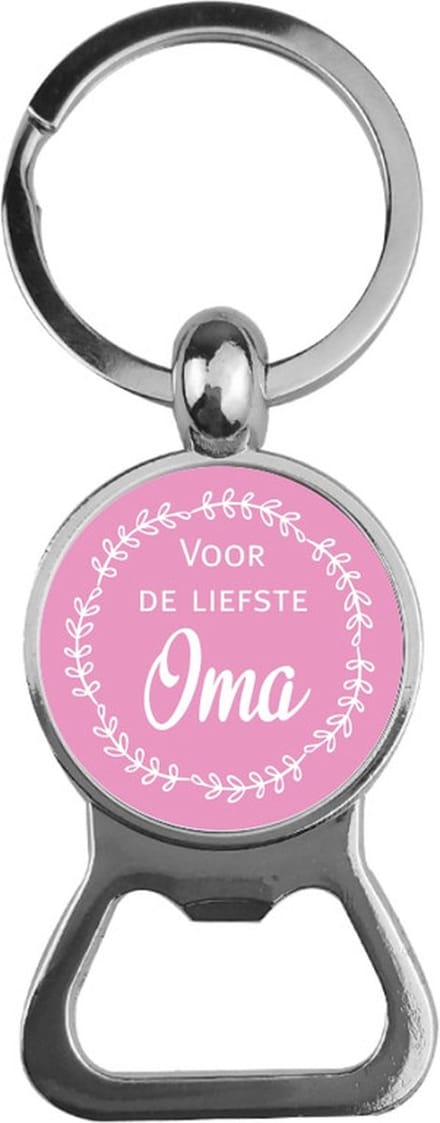 Bieropener Glas -  Voor De Liefste Opa & Oma