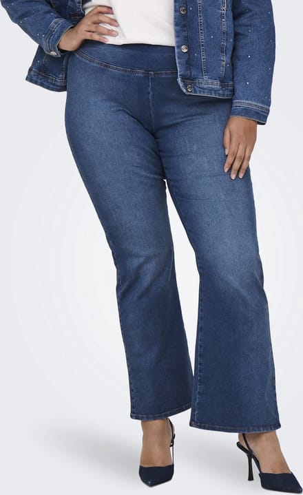 ONLY Carmakoma Flared fit jeans CARAUGUSTA High waist Flared fit Jeans