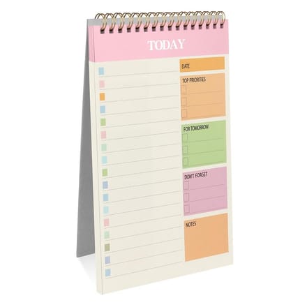 Dailygoods - Wekelijkse Planner A5, 52 Vellen To Do List Pad, Ongedateerde Dagplanner, Roze