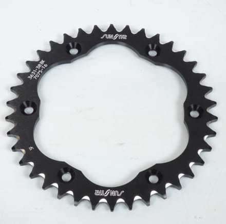 Couronne de transmission Sunstar pour Moto Husqvarna 125 CR 1990 à 2012 38 dents / ARG Neuf