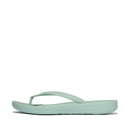 FitFlop Iqushion Ergonomic Flip-Flops TPU Dames Slippers - Mint Whisper