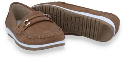 Mode-mania Dames Mocassin | Cognac | Maat: 38