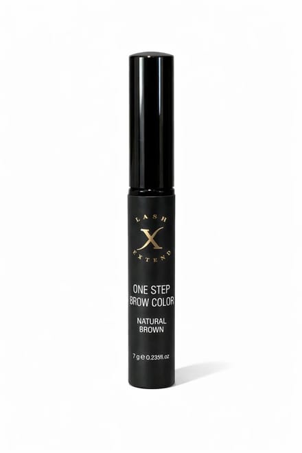 One Step Brow Color, wenkbrauwkleur in één stap- natuurlijk bruin - Lash eXtend