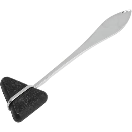 Neurologische Percussie Massage Hamer Driehoekig Vormgegeven Zinklegering Handheld Diagnostische Massager white