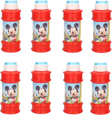 Disney Mickey Mouse bellenblaas - 8x - met spelletje - 175 ml - voor kinderen