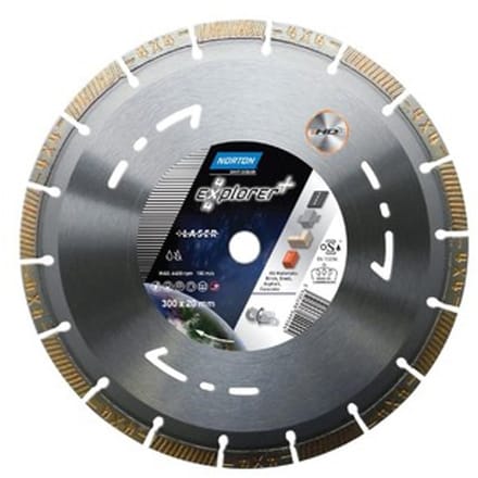 Norton Clipper 70184602019 Pro 4X4 Explorer Diamantzaagblad - 125 x 22,23mm