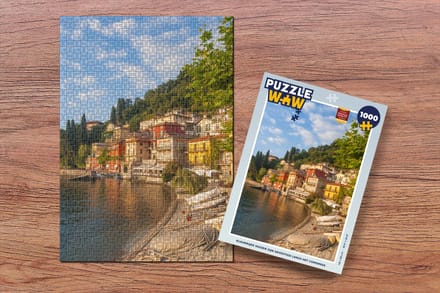 Puzzel Huis - Comomeer - Italië - Legpuzzel - Puzzel 1000 stukjes volwassenen