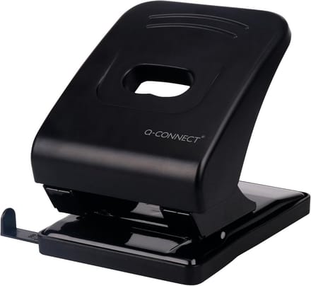 Extra Heavy Duty Perforator - Papierperforator 63 Vel - Documenten Organiseren - Enkele Hendel Ontwerp - 63 Vel Capaciteit - Zwart