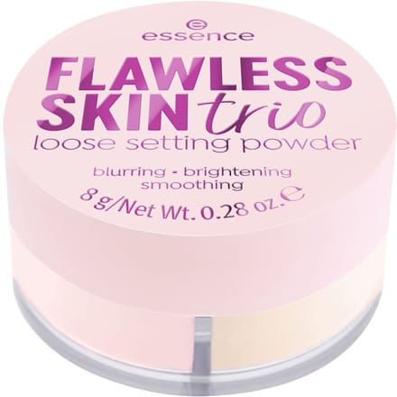 Blush &amp; poeder Essence Flawless Skin Losse Poeder Trio