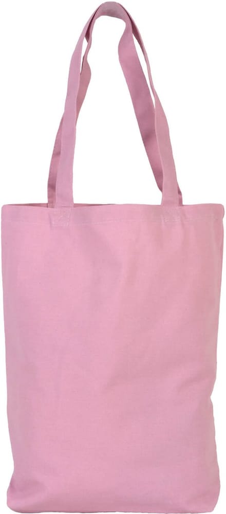 10x katoenen shopper Pink Lavender