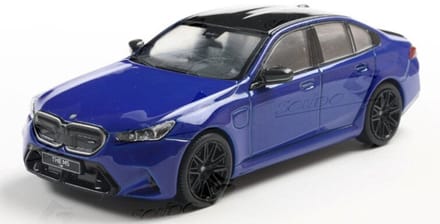 BMW M5 Sedan (G90) 2024 Blauw Modelauto 1/43 Solido