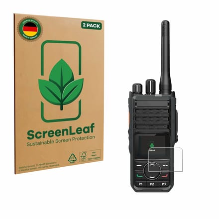 2 Stuks Screenprotector voor Hytera HP565 - Hoogwaardige Beschermfolie transparant