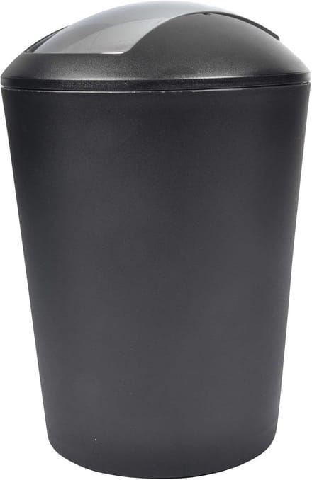 Zwarte Swing Afvalemmer 5.6 Liter