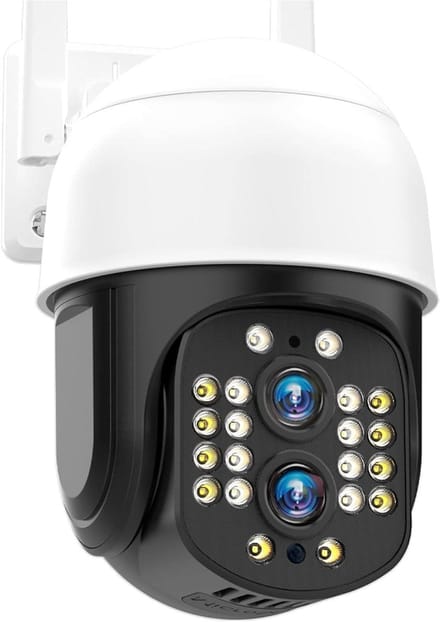4K Beveiligingscamera - IP Camera Dome - Buitenbewaking - 10x Optische Zoom - 10 mm - Universeel
