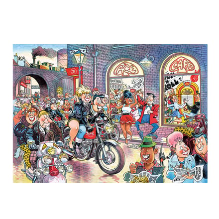 Wasgij Destiny Rock Around The Clock Puzzel - 1000 stukjes - Puzzel