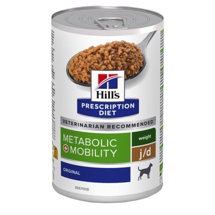 24x370g Metabolic + Mobility Hill's Prescription Diet Hondenvoer