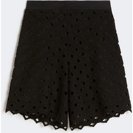 korte broek vrouw zwart