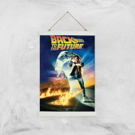 Back To The Future Part 1 Giclee Art Print - A3 - White Hanger
