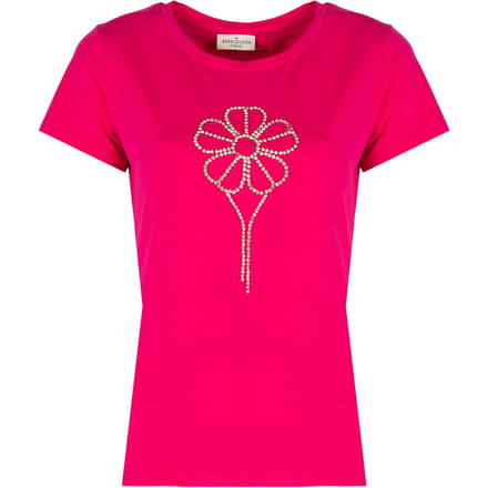 Rebel Queen by Liu Jo T-Shirt Vrouw roze