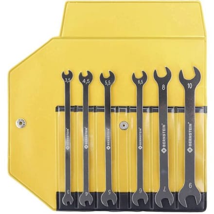 Bernstein Tools for Electronics 6-750 Dubbele steeksleutelset 6-delig Sleutelbreedte (metrisch) 3 - 10 mm