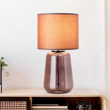Brilliant Tafellamp Hydra hoogte 56,5cm mauve/paars