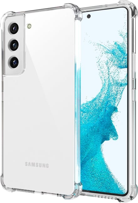 Hoesje geschikt voor Samsung S22 Plus transparant galaxy shock proof case - shock proof case hoes