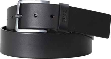 HUGO leren heren riem - zwart