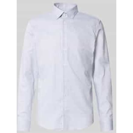Slim fit zakelijk overhemd van puur katoen model 'New B.D.'