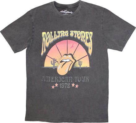 The Rolling Stones - Desert '72 Heren T-shirt - 2XL - Grijs