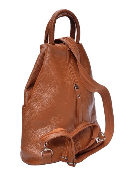 Isabella Rhea Brown Rundleer Tas