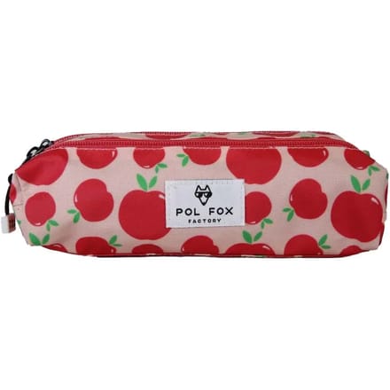 Dubbele etui voor meisjes Pol Fox Pompom