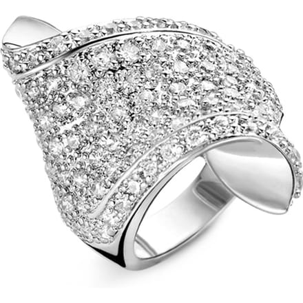 Orphelia Dames 925 Sterling Zilveren Ring - Zilver R-4372