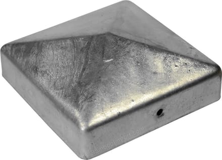 Paalornament Thermisch Verzinkt Piramide 71x71mm